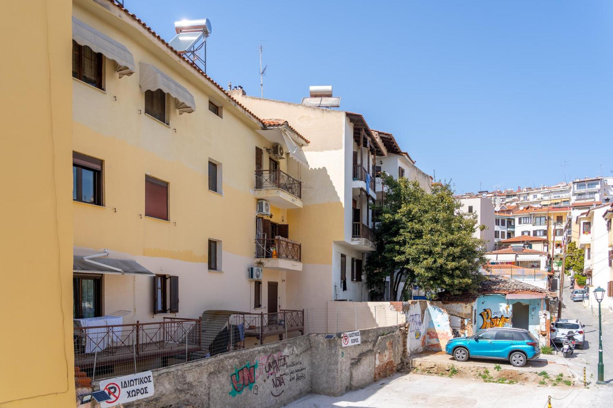 סלוניקי Thess Old Town 1 Free Private Parking Of Stayinthess מראה חיצוני תמונה